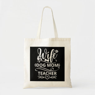 Bolso De Tela Esposa Perro Mamá maestra Divertido Perro amantes