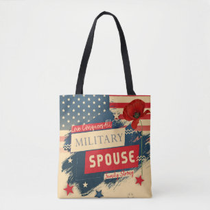 Bolso De Tela Esposo militar