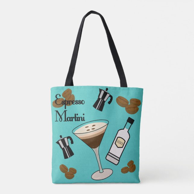 Bolso De Tela Espresso Martini (Reverso)