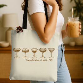 Bolso De Tela Espresso Martini Bachelorette