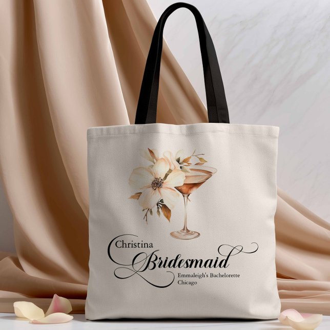 Bolso De Tela Espresso Martini Bachelorette (Espresso Martini Tote Bag)