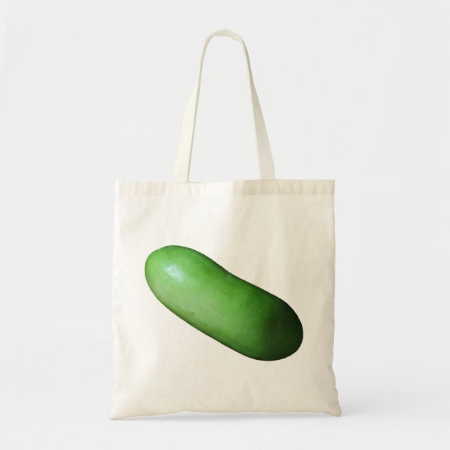 Bolso De Tela Esquash verde (Melón invernal) (Frente)
