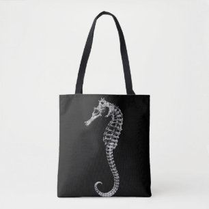 Bolso De Tela Esqueleto de Caballito de Mar