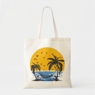 Bolso De Tela Esqueleto en la playa