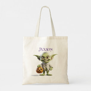 BOLSO DE TELA ESQUELETON DE HALLOWEEN PERSONALIZADO
