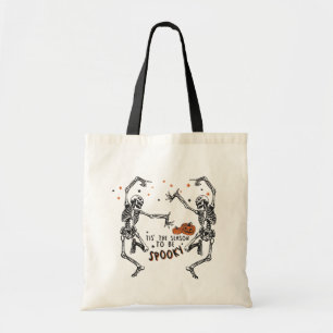 Bolso De Tela Esqueletos bailarines Halloween