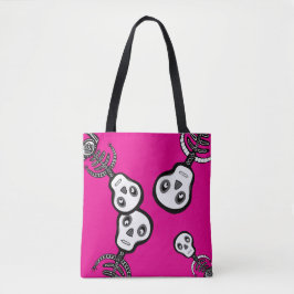 Bolso De Tela Esqueletos de Monster