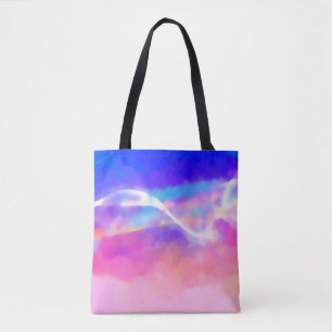 Bolso De Tela esquema de textura de fondo de arte digital abstra