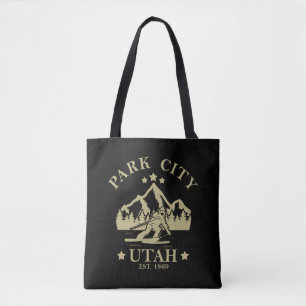 Bolso De Tela Esquí de Park City Utah