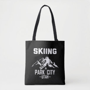 Bolso De Tela Esquí de Park City Utah