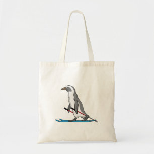 Bolso De Tela Esquí de Pingüino