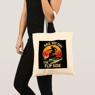 Bolso De Tela Esquí divertido - Nos vemos en el otro lado
