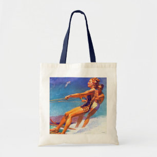 Bolso De Tela Esquiador del agua de McClelland Barclay