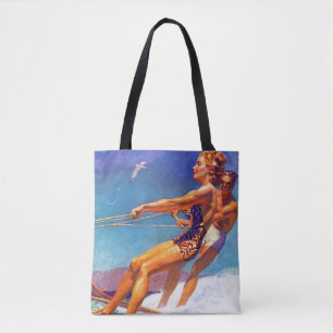Bolso De Tela Esquiador del agua de McClelland Barclay