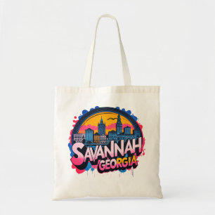 Bolso De Tela Esquina de Savannah Georgia