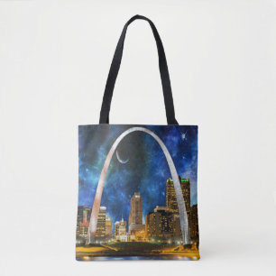 Bolso De Tela Esquina de Spacey St. Louis