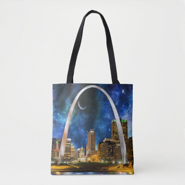 Bolso De Tela Esquina de Spacey St. Louis (Anverso)