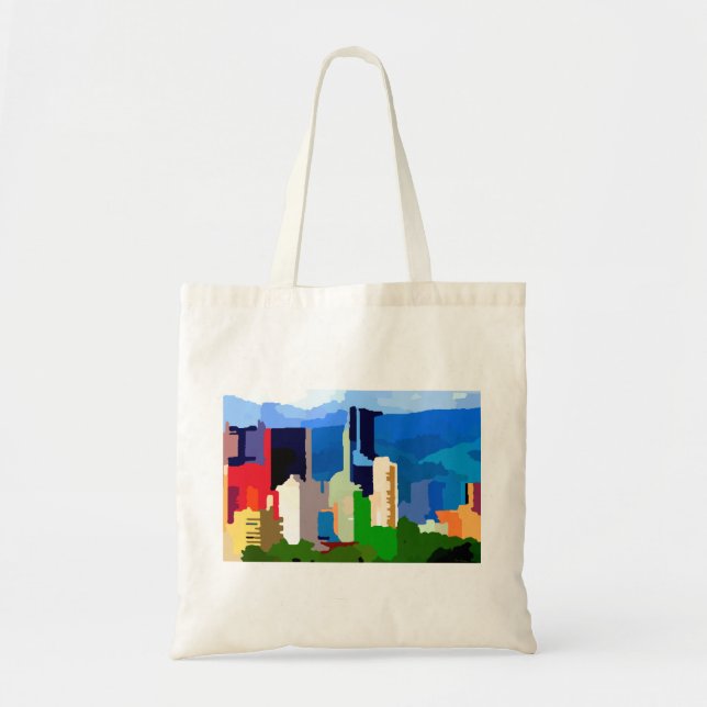 Bolso De Tela Esquina del centro de Caracas Venezuela (Frente)