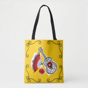 Bolso De Tela Esquinas de souvenirs de todo el tote
