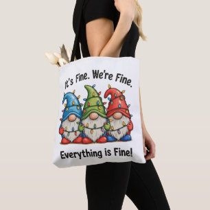 Bolso De Tela Está bien, estamos bien, todo está bien.