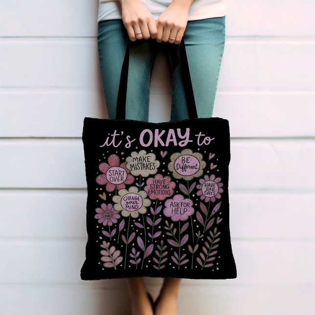Bolso De Tela Está bien para Boho Floral (Subido por el creador)