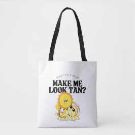 Bolso De Tela ¿Esta camiseta me hace parecer bronceado?