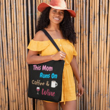 Esta Mamá Corre En Café Y Vino