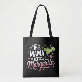 Bolso De Tela Esta mamá necesita una Margarita - Margarita Mama