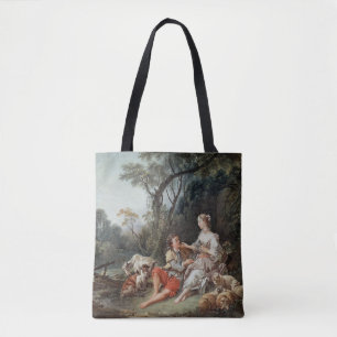 Bolso De Tela ¿Está pensando en uvas? por Francois Boucher
