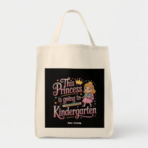 Bolso De Tela Esta princesa va a un regalo de guardería
