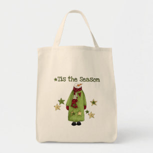 Bolso De Tela Esta temporada: Camisetas y regalos de Snowman