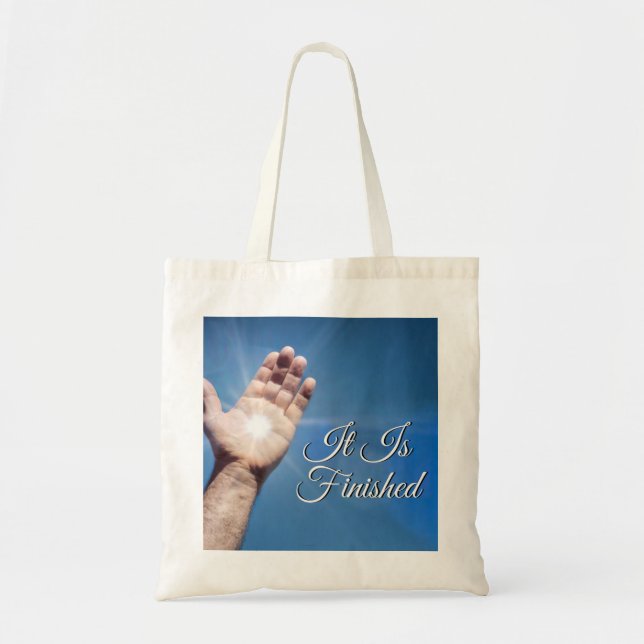 Bolso De Tela Está Terminado (Frente)