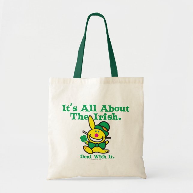 Bolso De Tela Está todo sobre el irlandés (Frente)