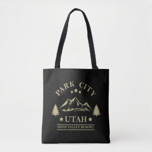 Bolso De Tela Estación de esquí de Utah