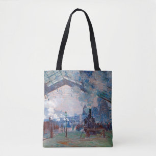 Bolso De Tela Estación de Saint-Lazare, Monet