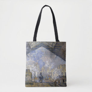 Bolso De Tela Estación de Saint-Lazare, Monet