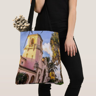 Bolso De Tela Estación de Tren Tropical