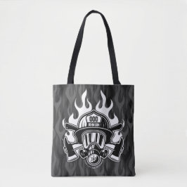 Bolso De Tela Estación del Departamento de Bomberos de Rescate d