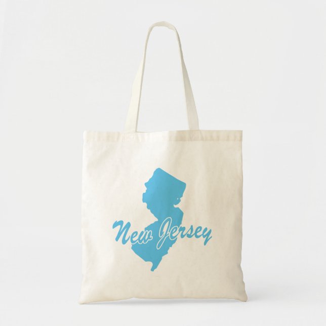 Bolso De Tela Estado de Nueva Jersey (Frente)