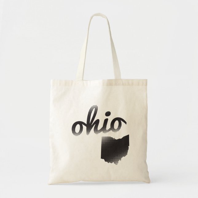 Bolso De Tela Estado de Ohio (Frente)