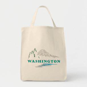 Bolso De Tela Estado de Washington Estados Unidos de América