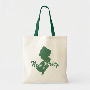 Bolso De Tela Estado Verde Forestal De Nueva Jersey Forma Tote B