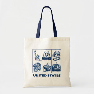 Bolso De Tela Estados Unidos