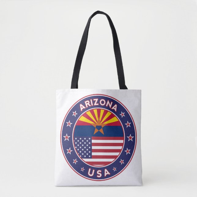 Bolso De Tela Estados Unidos de América, Arizona (Anverso)