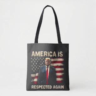 Bolso De Tela Estados Unidos es nuevamente respetado Trump, Esta