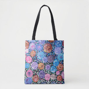 Bolso De Tela Estallido de la flor