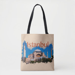 Bolso De Tela Estambul: Santa Sofía