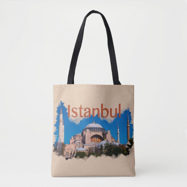 Bolso De Tela Estambul: Santa Sofía (Anverso)