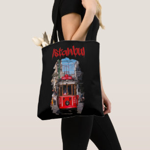 Bolso De Tela Estambul: Tranvía de Taksim