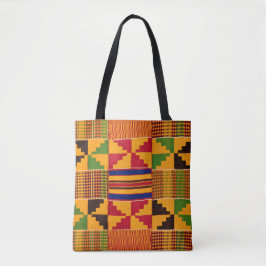 Bolso De Tela Estampa Africana